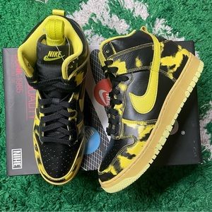 Brand New in Box Nike Dunk High 1985 SP Yellow Size 8 Women‘s